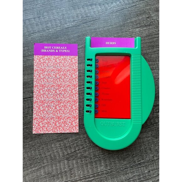 1995 Parker Brothers Ultimate Outburst Replacement Part Game Card Holder Viewer - Picture 6 of 6